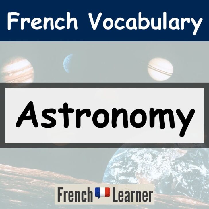 Astronomy Vocabulary