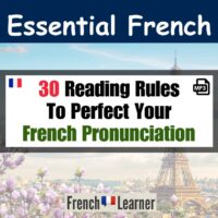 French reading rules and pronunciation