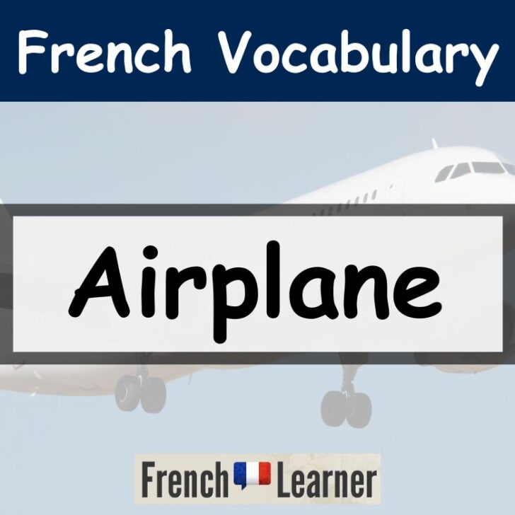 Airplane vocabulary