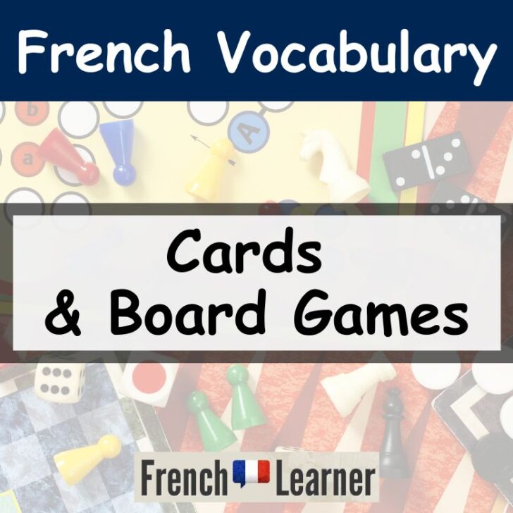 Card and Board Games Vocabulary