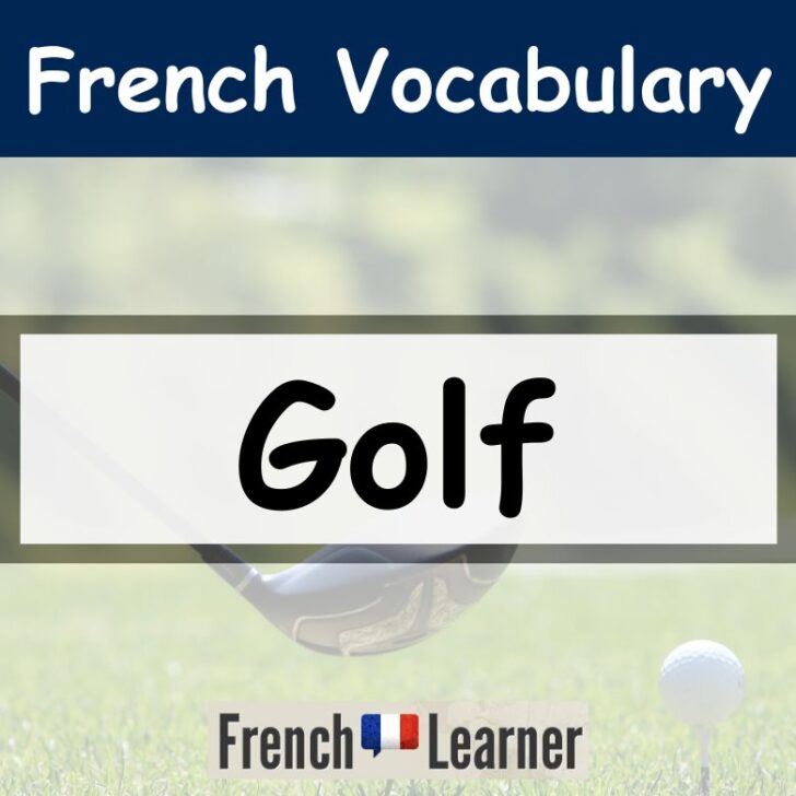 Golf Vocabulary