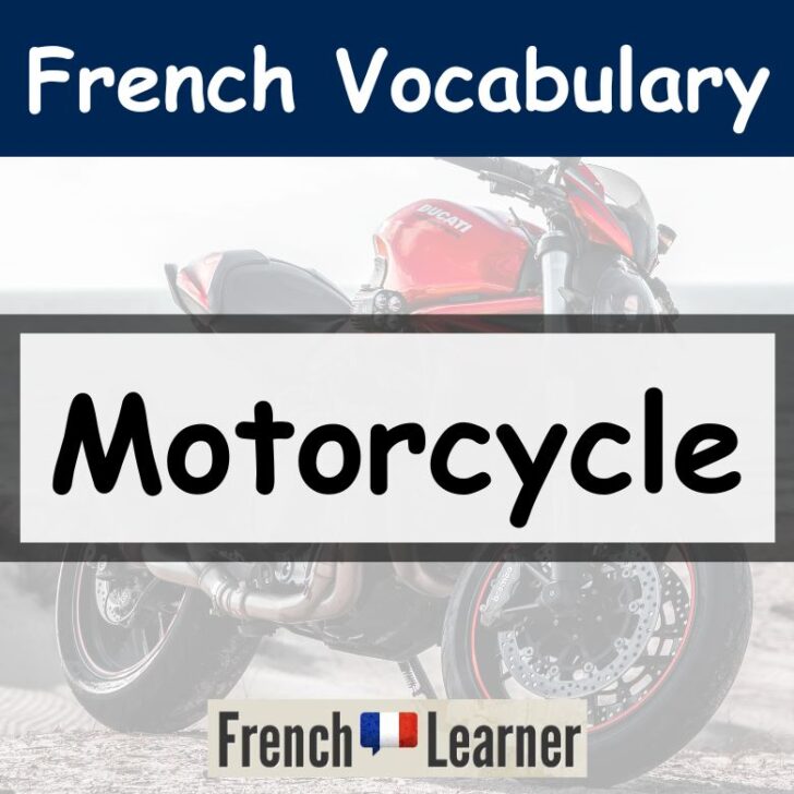 Motorcycle Vocabulary