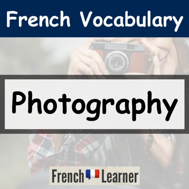 Photography Vocabulary