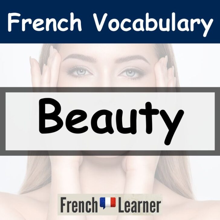 Beauty Vocabulary