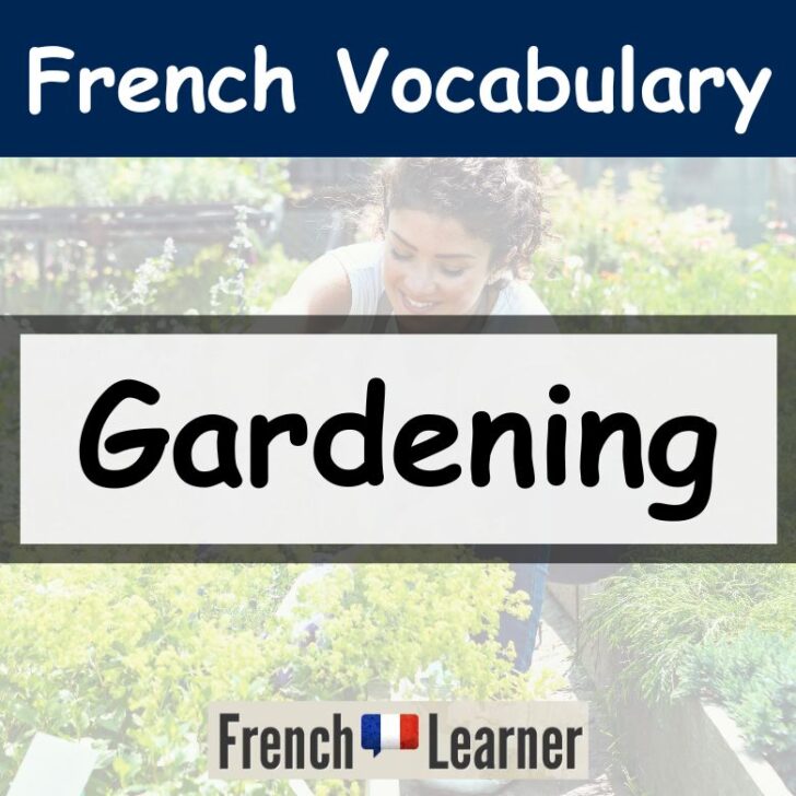 Gardening Vocabulary