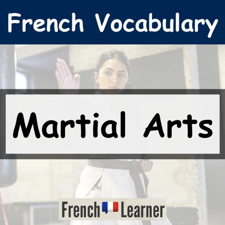 French Martial Arts Vocabulary