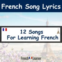 Songs for learning French