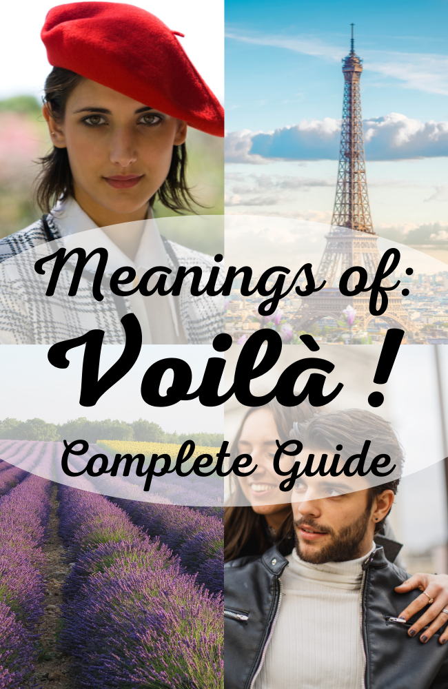 meanings of voila