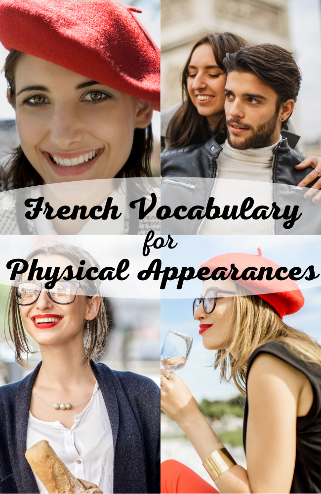 typical french facial features