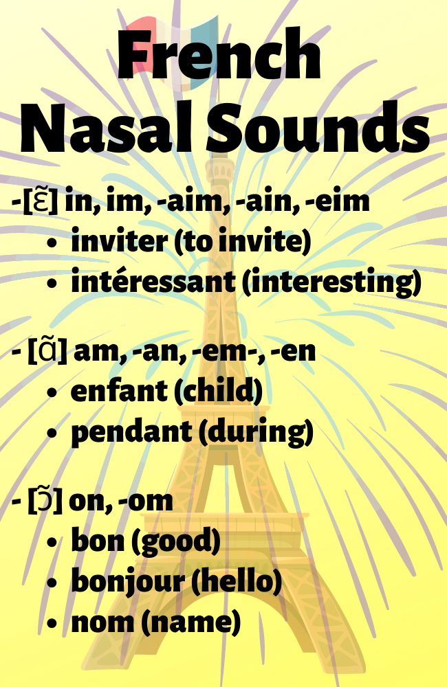 French nasal sounds