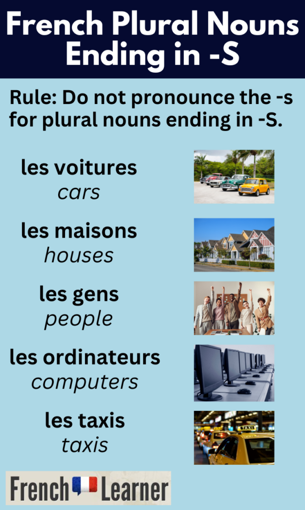 french-plural-nouns-ending-in-s-frenchlearner