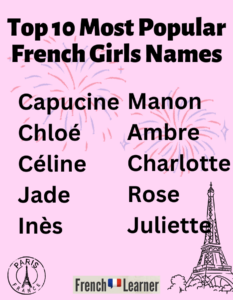 Most Popular French Names for Baby Boys & Girls