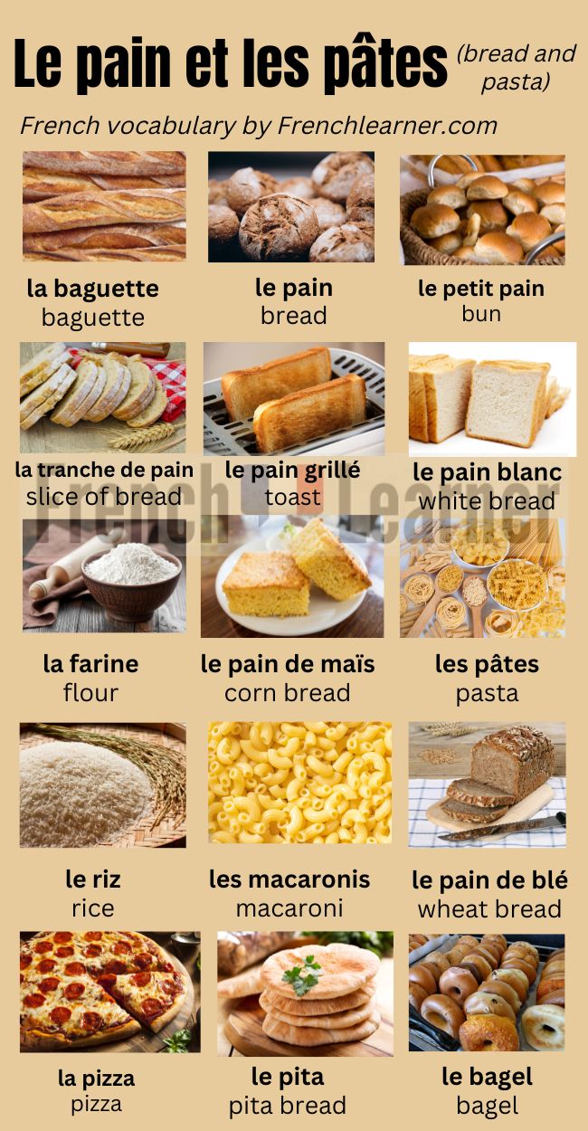 french foods names