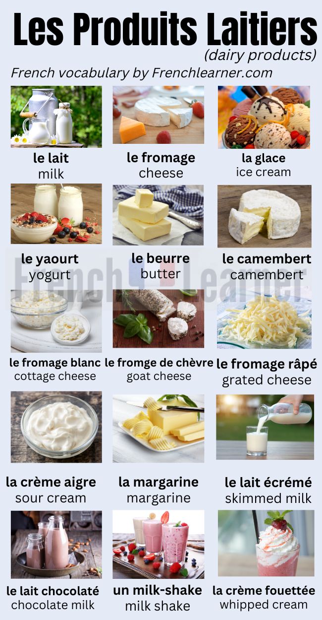 traditional french food names