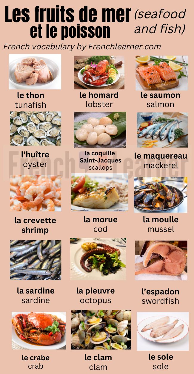 french foods names