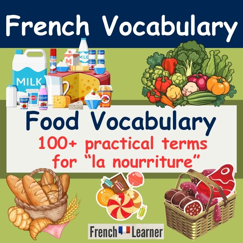 Types of Food English Vocabulary