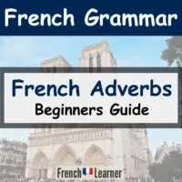 French adverbs