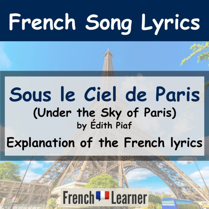 Sous Le Ciel De Paris Lyrics, Meaning & Translation