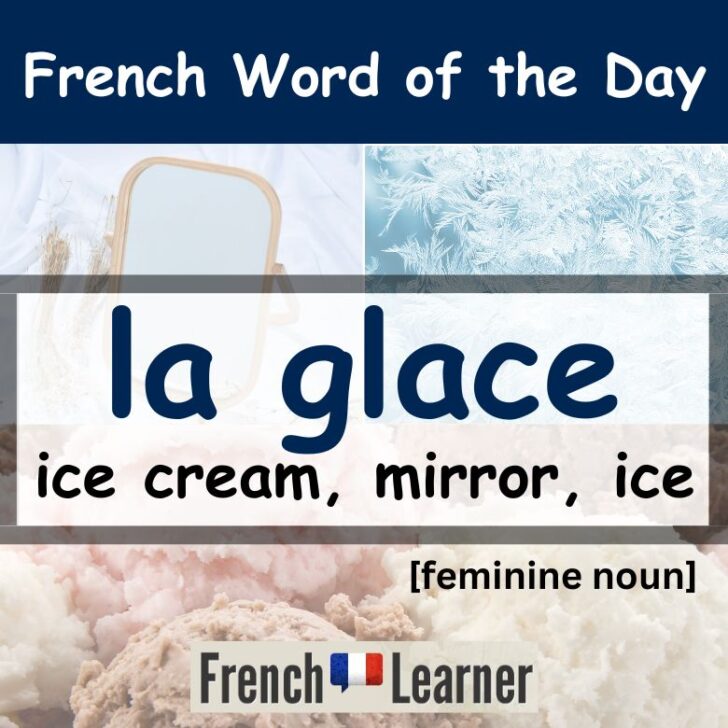 Glace – Ice cream, mirror