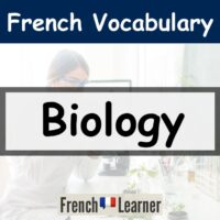French Biology Vocabulary