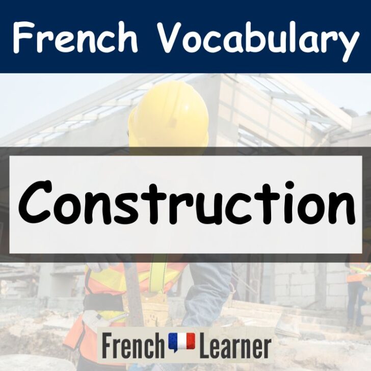 Construction Vocabulary