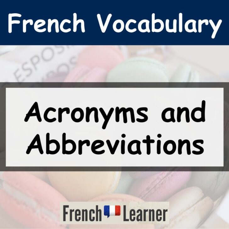 Acronyms And Abbreviations