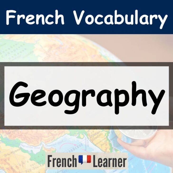 Geography vocabulary