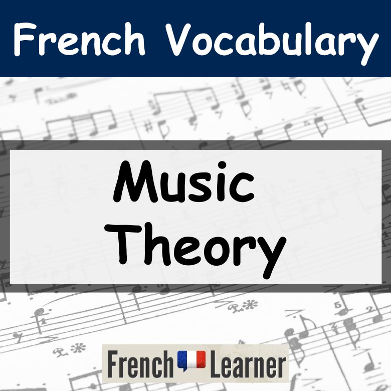 French Music Theory Vocabulary