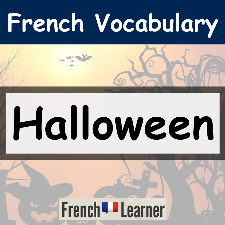 French vocabulary - Halloween