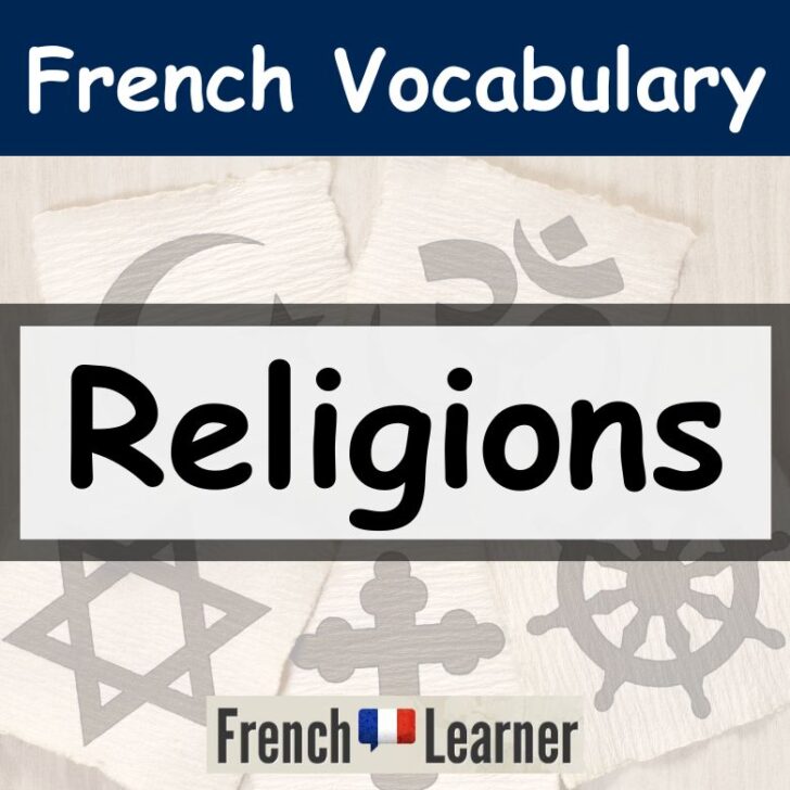 Religions Vocabulary