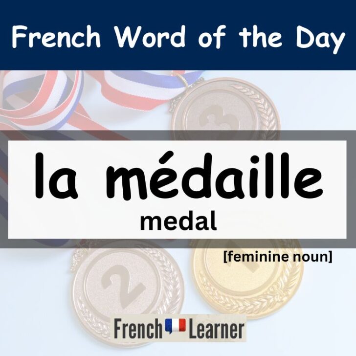 Médaille – medal