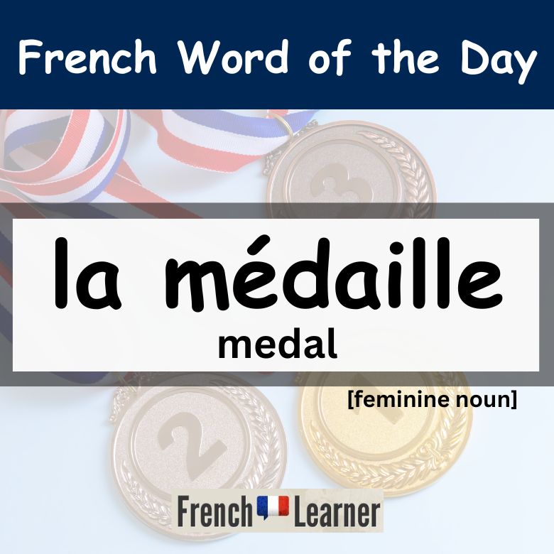 la médaille