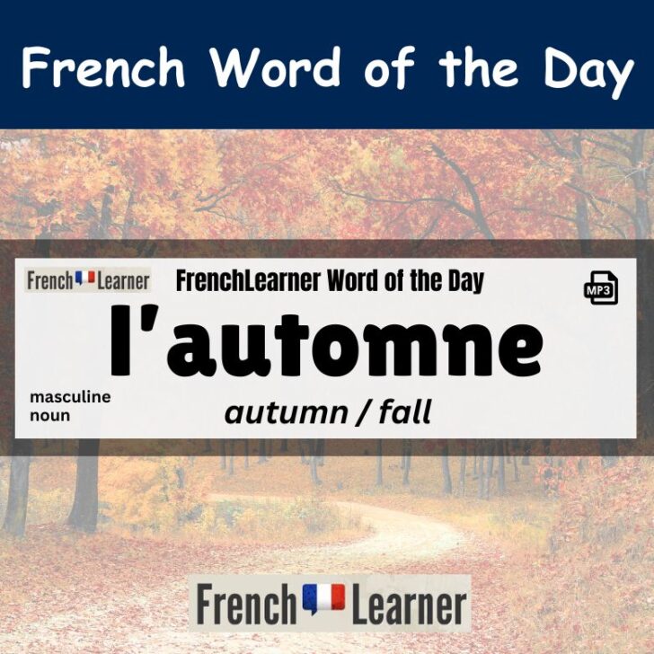 How To Pronounce “Automne” (Fall/Autumn) in French