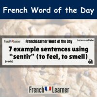 7 example sentences using “sentir” (to feel, to smell)